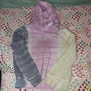 Tie dye Abercrombie hoodie
